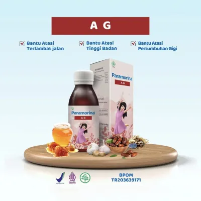 Paramorina Active Grow (Pertumbuhan Anak) - Madu Kesehatan Anak - 100 ml