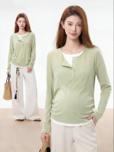 Mom Jane | Nursing T-Shirt Maternity Top New Spring Outgoing Fashion Mommy Clothes