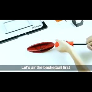 Wall Mounted Basketball Hoop For Kids & Basketball Ball PVC Board Indoor Family Game
