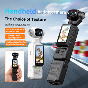 other | HD Vlogging Camera Rotatable Screen Portable Action Camera with Personal Pocket Body Cam for Travel Vlog Selfies Sports & Daily