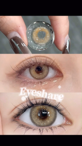 {Bán chạy}1 Cặp Kính áp tròng BARCELONA sử dụng 12 tháng 14.0-14.5mm làm cho đôi mắt to hơn EYESHARE