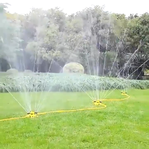 360 DegreeUpdated Automatic Rotating Sprinklers Garden Yard Lawn Sprinkler Rotating Water Sprinkler Irrigation System Garden Sprinkler Yard Sprinkler System Sprinkler Head Hose
