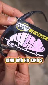 Kính bảo hộ Kings KY733 Kính chống bụi chống đọng sương chống tia UV trầy xước bảo vệ mắt khi đi xe máy lao động