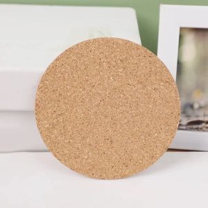 Non-Slip Cork Coaster Natural Wooden Cup Mat Heat Insulation Pads Tea Coffee Mug Drinks Holder Table Decor Accessories