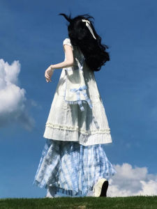 PEIZIXUAN | Đầm Mùa Hè Elegante Trắng Phong Cách Pháp