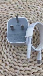 For Google 67W Dual USB-C PD Fast Charger With 1M PD Cable Type C Power Adapter EU UK Plug For Laptop Pixel 10 9 8 Pro XL 10A 9A