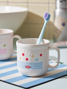 2025 New Dental Care Set Antibacterial Toothbrush Cup Rinsing Cup Couple Home Use Food Grade Anti Mold Brushing Wash Cup