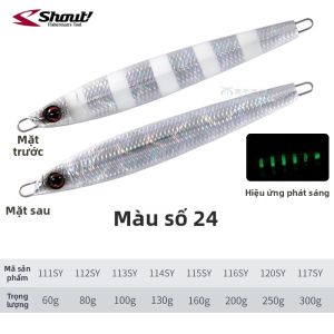 Mồi câu biển phát sáng cho cá Yellowtail