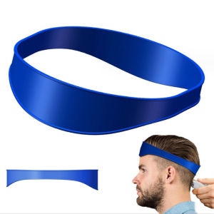 Masely Hair Trimming Hairband for Home DIY Haircuts Soft Portable Silicone Hairband