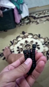 10Pcs Karet Cacing Usus Kabel Gas Rem / Karet Spiral Pelingung / Kabel Rem Belakang Universal