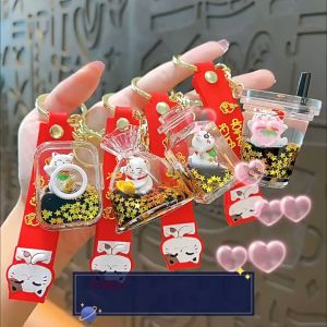 MÓC Khóa Mèo Thần Tài Thỏi Vàng may mắn cho dịp tết để treo móc khóa balo tặng quà thật là ý nghĩa