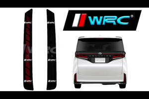 DTK Toyota Vellfire AH40 AGH40 2023 - 2025 Mustang Design Dynamic Rear Bumper Reflector With Signal Running