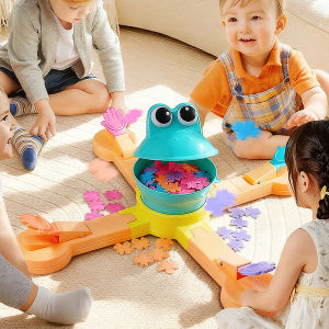 Interactive Frog Feeding Game