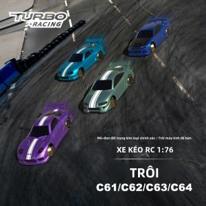 TURBO RACING 1/76 Mini RC Xe Điện C61 C62 C63 C64 C74 Mô Hình Điều Khiển Từ Xa Xe Đua Trôi Cho Người Lớn Đồ Chơi Để Bàn Có Pin Lithium