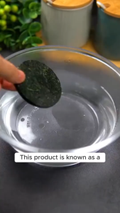 READYSTOCK Dried Seaweed Round Pressed – Low Calorie High Fiber Kelp Noodles – Vegan Superfood Snack