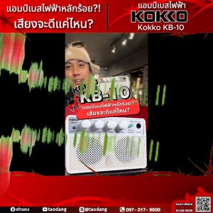 Kokko KB10 Mini แอมป์เบสไฟฟ้า Kokko KB-10 Mini Bass Amplifie - เต่าแดง