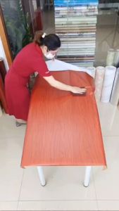 60*100CM PVC Waterproof Self Adhesive Wallpaper Roll Furniture Cabinets Vinyl Decorative Film Wood Grain Stickers For DIY Home Decor