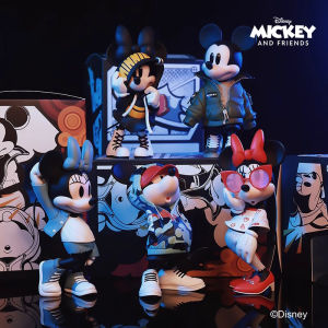 ORISTACO | Mickey and Minnie Themed Collectible Figure Display Ornament