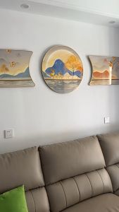 3-piece living room decoration display frame Bedroom hotel Nordic Decor Painting HD Wall Art Display