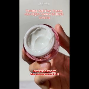 Baby Pink Skincare Night Cream 10gr With Niacinamide - Babypink Skincare Krim Malam BPOM
