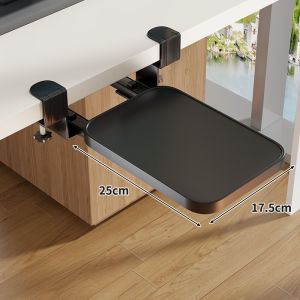 No-Drill Sliding Extendable Keyboard Tray