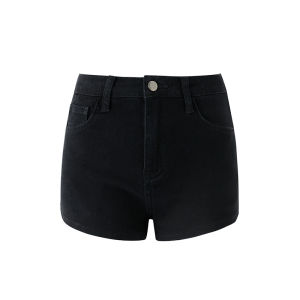 spao | High Waist Slimming A-Line Jean Shorts