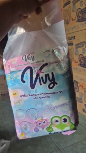 ทิชชู่เปียกวีวี่ vivy จำนวน 3แพ็ค 18ห่อ