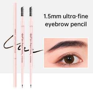 Ta💋.Pensil Alis Tahan Air & Tahan Keringat Pensil Alis Otomatis Berujung Ganda yang Tahan Lama COD