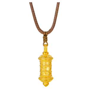 Couples Gift Real Gold Pendant