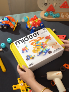 Mideer DIY Screw Building Construction Set – Kids Assembly & Building Toy