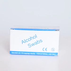 สำลีชุบแอลกอฮอล์แบบใช้แล้วทิ้งไม่ใช้เตาอบ Swabs 70% ชุบแอลกอฮอลฆ่าเชื้อ