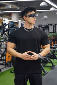 Áo Thun Chạy Bộ Nam Nhanh Khô Màu Trơn Tay Ngắn Co Giãn Áo Tập Gym Áo Thể Thao Mùa Hè Thời Trang Thể Thao Giải Trí