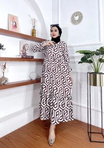 Midi dress wanita kekinian 2022 / midi dress wanita kekinian 2022 / midi dress rayon armor terbaru 2022  / gamis midi dress wanita kekinian / midi dress mewah / dress citra kirana viral / midi dress terbaru paling dicari