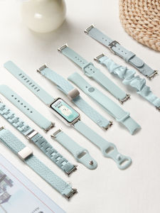 Huawei Band 10/9 Nylon Woven Magnetic New 8/7 NFC Edition Summer Honor Smart Watch 6/6 pro Silicone Strap for Ladies