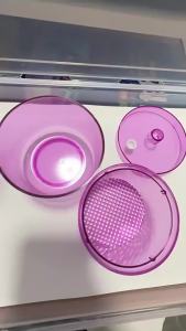PIORPOY Dental Disinfection Box Burs Double Layer Filtration Cleaning Box Storage Drill Bits Grinding Head Sterilizer Tools