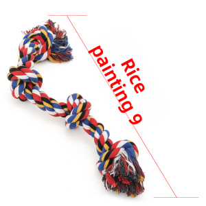 MONLEYTA | Large Dog Chew Rope Toy Tug Of War Interactive Teeth Grinding Exercise Tire-consuming Durable Rope For Powerful Canines