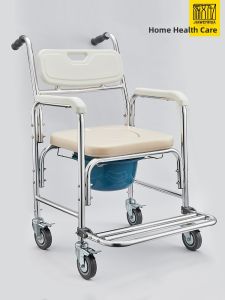 JIAWENHUA | Foldable Mobile Elderly Toilet Chair