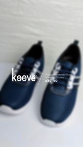 Keeve - Sepatu Casual Peninggi Badan Pria KBC 192 NAVY