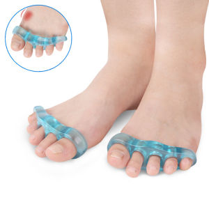 Adult and Children Fingers Separator Hallux Valgus Split Toe Pad Big Foot Overlapping Toe Rectifier Correction Pin Female