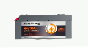 Pony Energy Ebike Battery 60V/72V LiFePO4 Battery | Bluetooth BMS Stainless Steel Case Long Range fits Golf Cart & 4-Wheel/3-Wheel Electric Vehicle