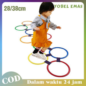 Agility Ring 10pcs: Mainan Melompat Dalam & Luar Ruangan