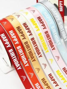 Băng Ruy Băng Satin Cho Bánh Sinh Nhật Bao Bì Hoa Tươi Quà Tặng Baking Packaging Rope Hoa Tươi Băng Ruy Băng Satin