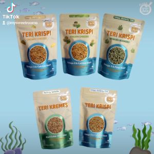 Gogofield Teri Krispi Rasa ITALIAN CHEEZE 30gr / Cemilan Ikan Teri