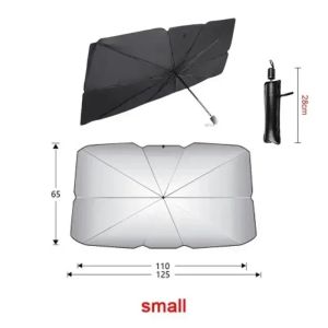 Car parasol front block sun protection heat insulation glass car window sunshade telescopic car full cover mobile sunshade