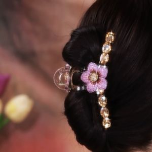 กิ๊บติดผมรูปฉลามขนาดใหญ่ ดอกไม้ แฟชั่น หลากหลายสไตล์ ใหม่ 2024 กิ๊บติดผมแบบหนีบผมระดับไฮเอนด์ ตกแต่งผม ของใช้ในบ้าน