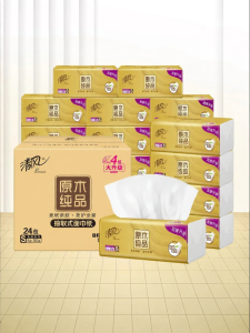 Breeze | Pure Wood Premium Golden Pack Tissue Paper