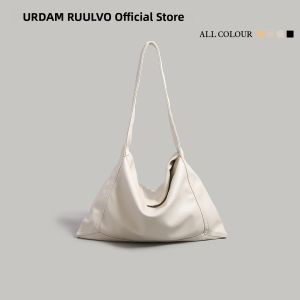 URCDN RDALVO | Simple Large Capacity Soft Leather Tote Bag