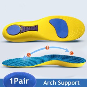 Men Women Shock absorbing Shoes Insoles Arch Support Plantar Fasciitis Orthopedic Insole Running high jump Non slip Shoe pads