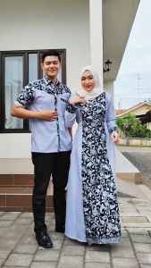 Couple Gamis Cassandra couple zoya couple gamis suami istri pasangan keluarga terbaru lebaran