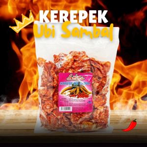 Sukas Kerepek Ubi Pedas Basah/Ubi Sambal/Chili Tapioca Chips (600g)